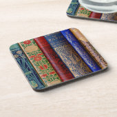 Mooie boekencijnen (Parijs) Bier Onderzetter (Linkerzijde)