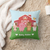 Mooie Boerderij Boerderijdieren Kinderkamer Decora Kussen (Deken)