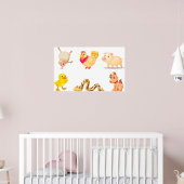 Mooie boerderij- en huisdieren poster