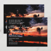 Mooie Boerderij windmolen - Zonneweduwen uitvindin Kaart (Voorkant / Achterkant)