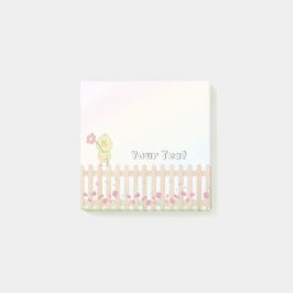 Mooie boerderijdieren kinder school regenboog post-it® notes