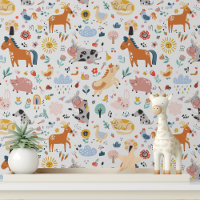 Mooie Boerderijdieren Nursery Stick en Plak
