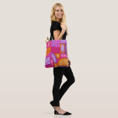 Mooie Boheemse Gebloemde Tassen Tas (Op model)