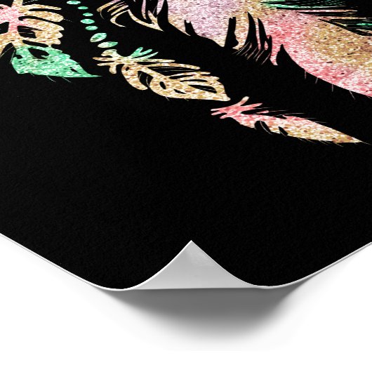 Mooie Bohemen-pijl - Home Sweet Home Poster (Hoek)