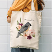 Mooie Bohemen Style Waterverf Bird & Branch Tote Bag