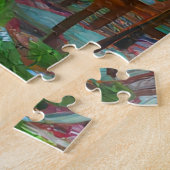 mooie bohemen woonkamer Puzzle Legpuzzel (Zijkant)