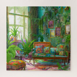 mooie bohemen woonkamer Puzzle Legpuzzel