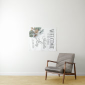 Mooie Boho Boeket Bruiloft Wandkleed (In Situ (horizontaal))