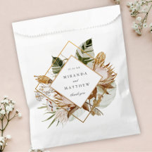 Mooie Boho Botanische Geometrische Lijst Bruiloft