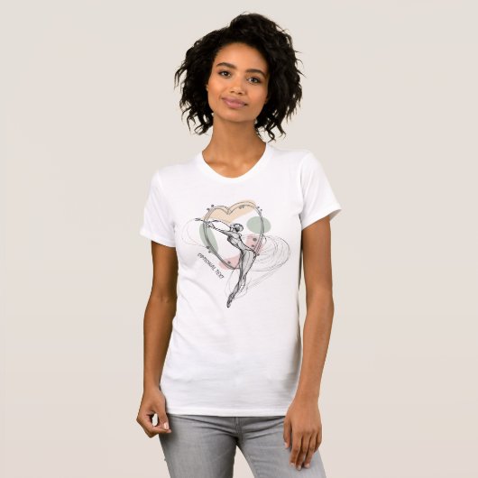 MOOIE BOHO DANSER T-SHIRT (Voorkant volledig)