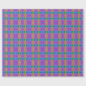 Mooie & Boho Krachtige Abstracte Patroon Cadeaupapier (Vlak)