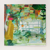 Mooie Boho Living Room Legpuzzel (Horizontaal)