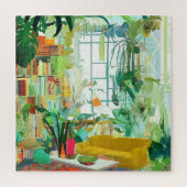 Mooie Boho Living Room Legpuzzel (Verticaal)