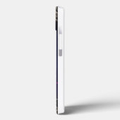 Mooie Boho Moon Stars Blauwe Paarse Aangepaste Tek Case-Mate iPhone Case (Achterkant / Links)