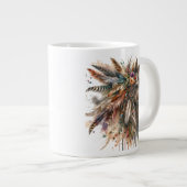 Mooie Boho Paard Grote Koffiekop (Voorkant rechts)