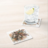 Mooie Boho Paard  Kartonnen Onderzetters (Insitu)