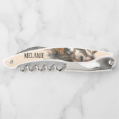 Mooie Boho Paard  Kurkentrekker (Achterkant)