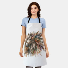 Mooie Boho Paard  Schort