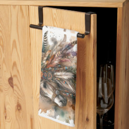 Mooie Boho Paard  Theedoek