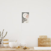 Mooie Boho Vrouw Poster (Keuken)