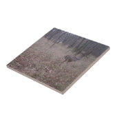 Mooie bok in de Bossen Tegeltje (Zijkant)