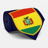Mooie Bolivia vlag Stropdas (Opgerold)