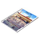 Mooie Bologna Italië Waterverf Reizen Notitieboek (Linkerzijde)