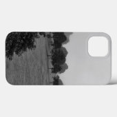 Mooie bomen en natuur in mist Case-Mate iPhone case (Achterkant (horizontaal))