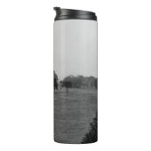 Mooie bomen en natuur in mist thermosbeker (Geroteerd rechts)