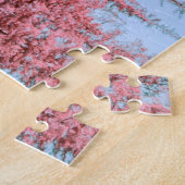 Mooie bomen en Stream Puzzle Legpuzzel (Zijkant)