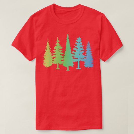 Mooie bomen t-shirt (Design voorkant)
