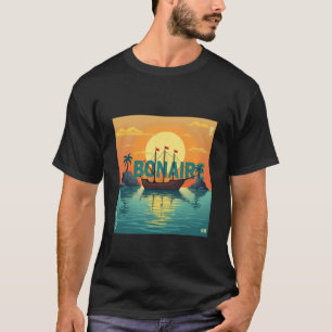 Mooie Bonariaanse zonsondergang abc eilanden T-shirt