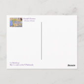 MOOIE BONNIEUX, PROVENCE, FRANKRIJK BRIEFKAART (Achterkant)