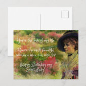 Mooie boodschap Echtgenoot aan echtgenote Gefelici Briefkaart (Voorkant / Achterkant)