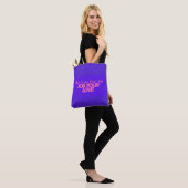 Mooie boodschappentas tote bag (Op model)