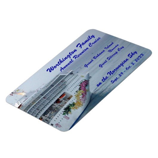 Mooie boog aangepaste cruise magneet (Linkerzijde)