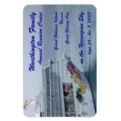 Mooie boog aangepaste cruise magneet (Verticaal)