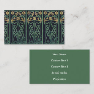 Mooie Book Spine Calling Card Visitekaartje