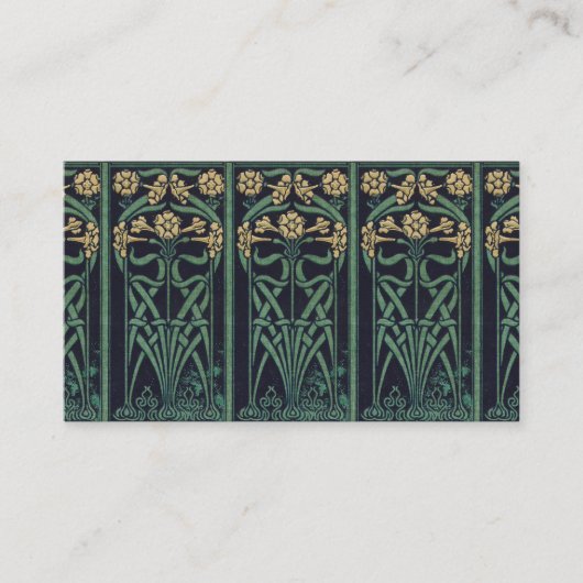 Mooie Book Spine Calling Card Visitekaartje (Voorkant)