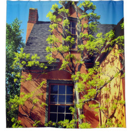 Mooie boom douche gordijn