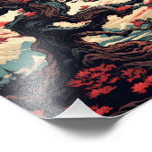 Mooie boom foto afdruk (Hoek)