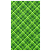 Mooie boom groen geruite grote tafelkleed (Voorkant)