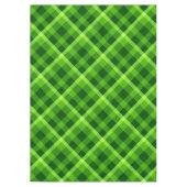 Mooie boom groen geruite medium tafelkleed (Voorkant)