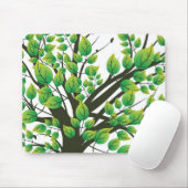 Mooie boom muismat (Met muis)