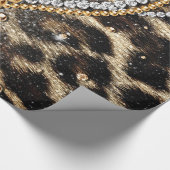 Mooie boomluipaard voor dierlijke afdruk cadeaupapier (Hoek)