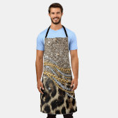 Mooie boomluipaard voor dierlijke afdruk schort (Gedragen)