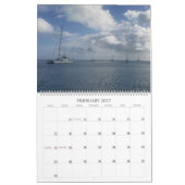 Mooie Bora Bora Landschapsfotografie Kalender (Feb 2027)