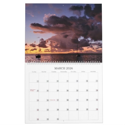 Mooie Bora Landscape Foto Kalender (Mar 2026)
