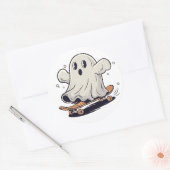 Mooie Bord Ronde Sticker (Envelop)