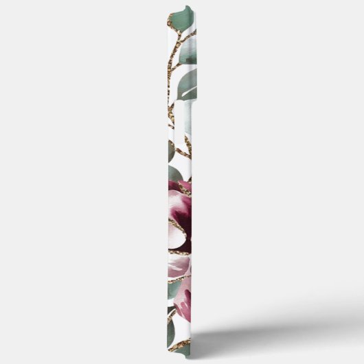 Mooie bordeauxrode rozen bloemen Case-Mate iPhone case (Achterkant / Rechts)